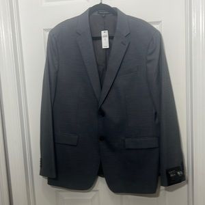 Banana Republic Mens Suit Grey Slim Fit